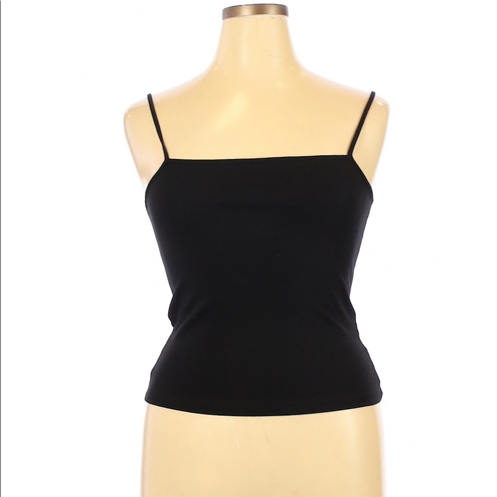 Black tank top